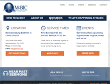 Tablet Screenshot of mcbic.org